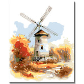 Painting by Numbers Mill Painting I